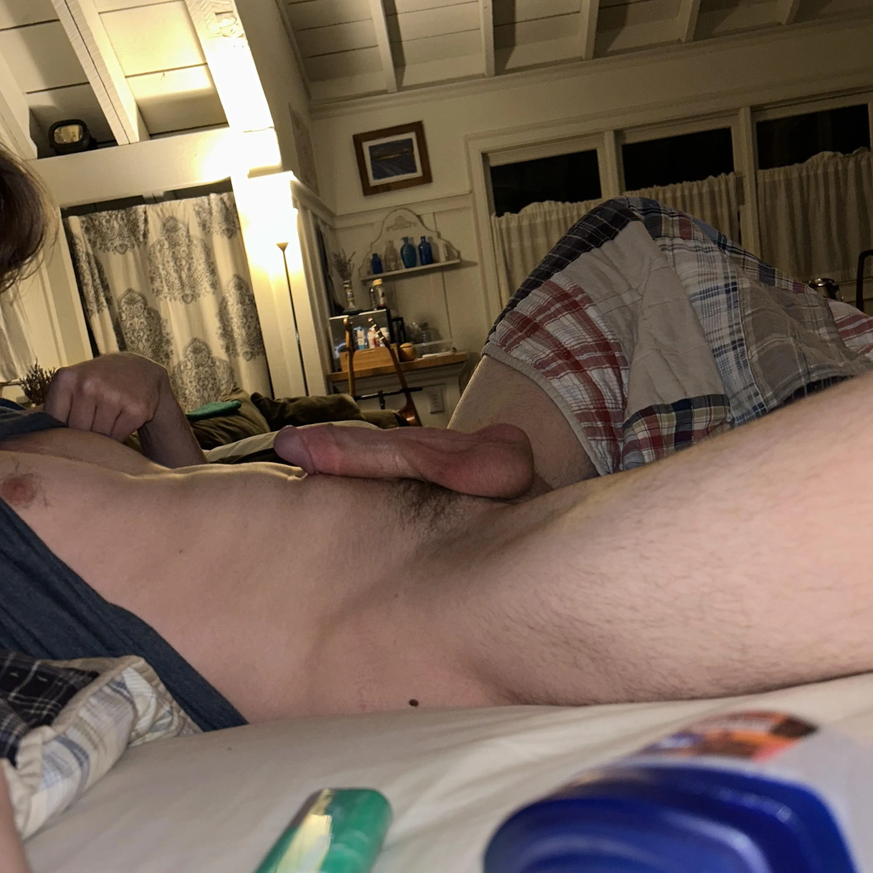 My balls get so big and full when I’m horny… who can drain then for me? 😈 [22]