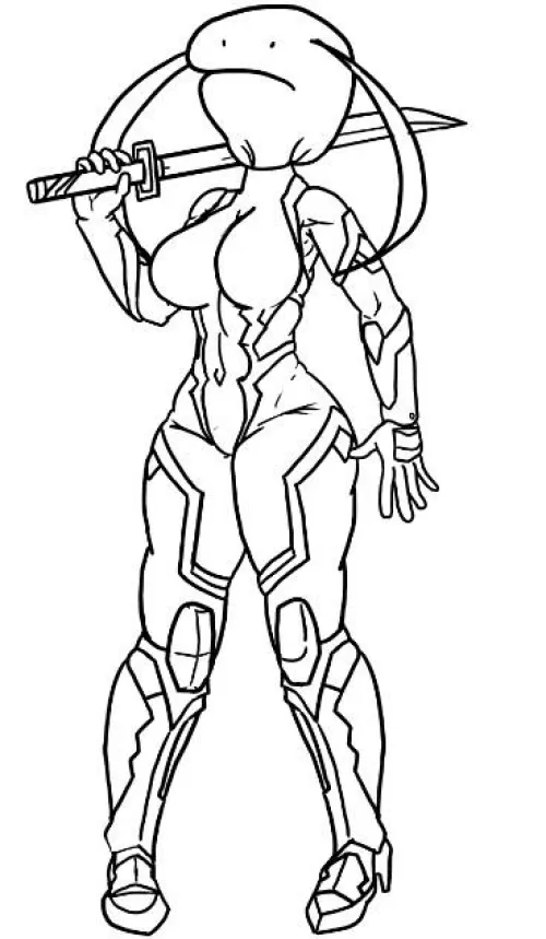 [OC]Taimanin Flork Sock