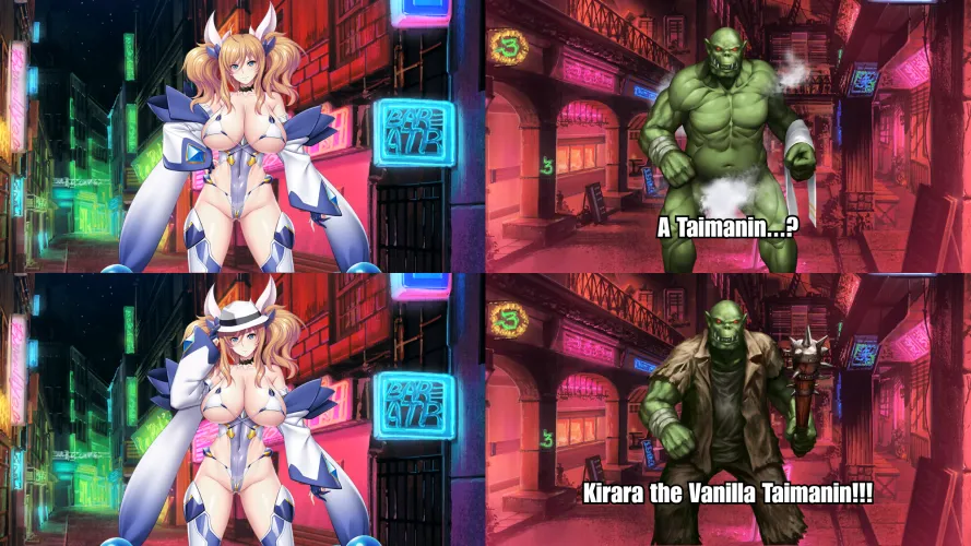 Secret identity is not a thing in the Taimanin world