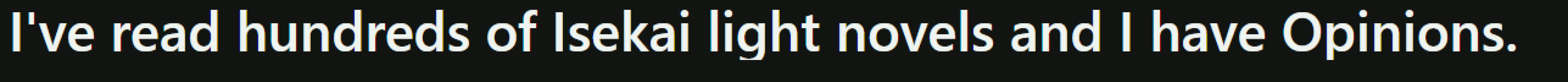 What Else is There to Say?