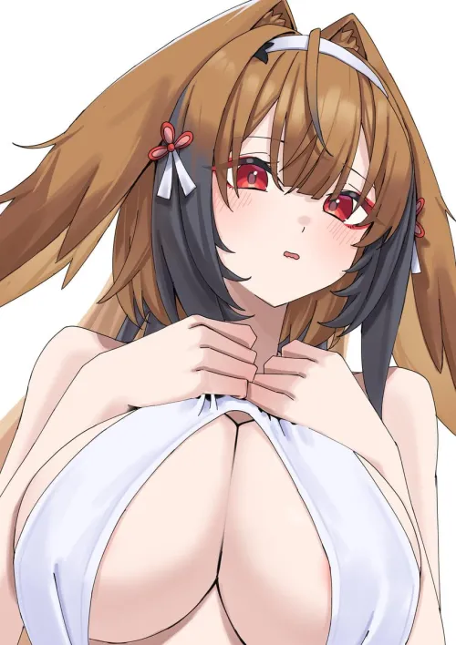 Ye has beautiful big boobs [zenless zone zero] (amaama)