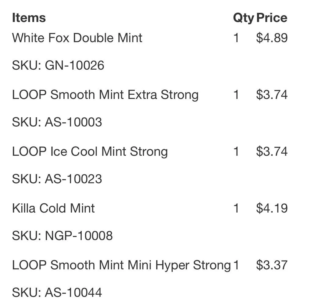 Hopefully SnusDaddy comes through.