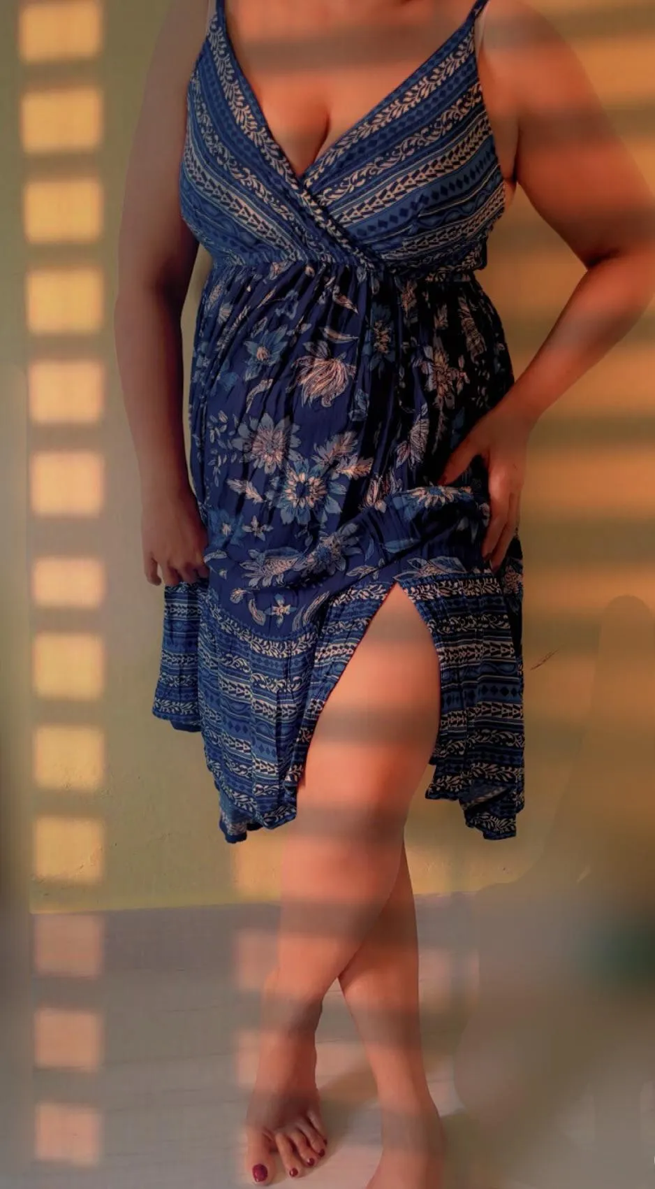 More shine when light falls