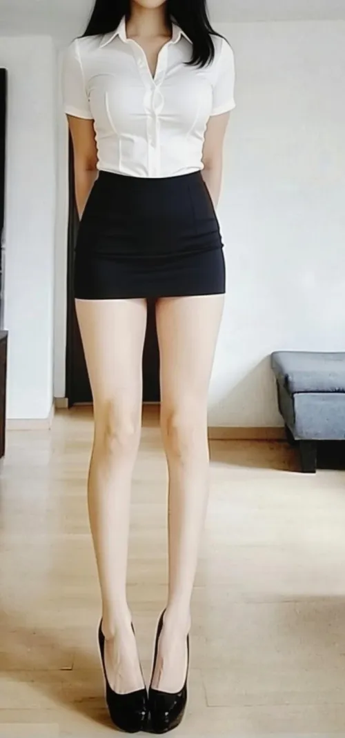 People always compliment my long legs (oc) f 30