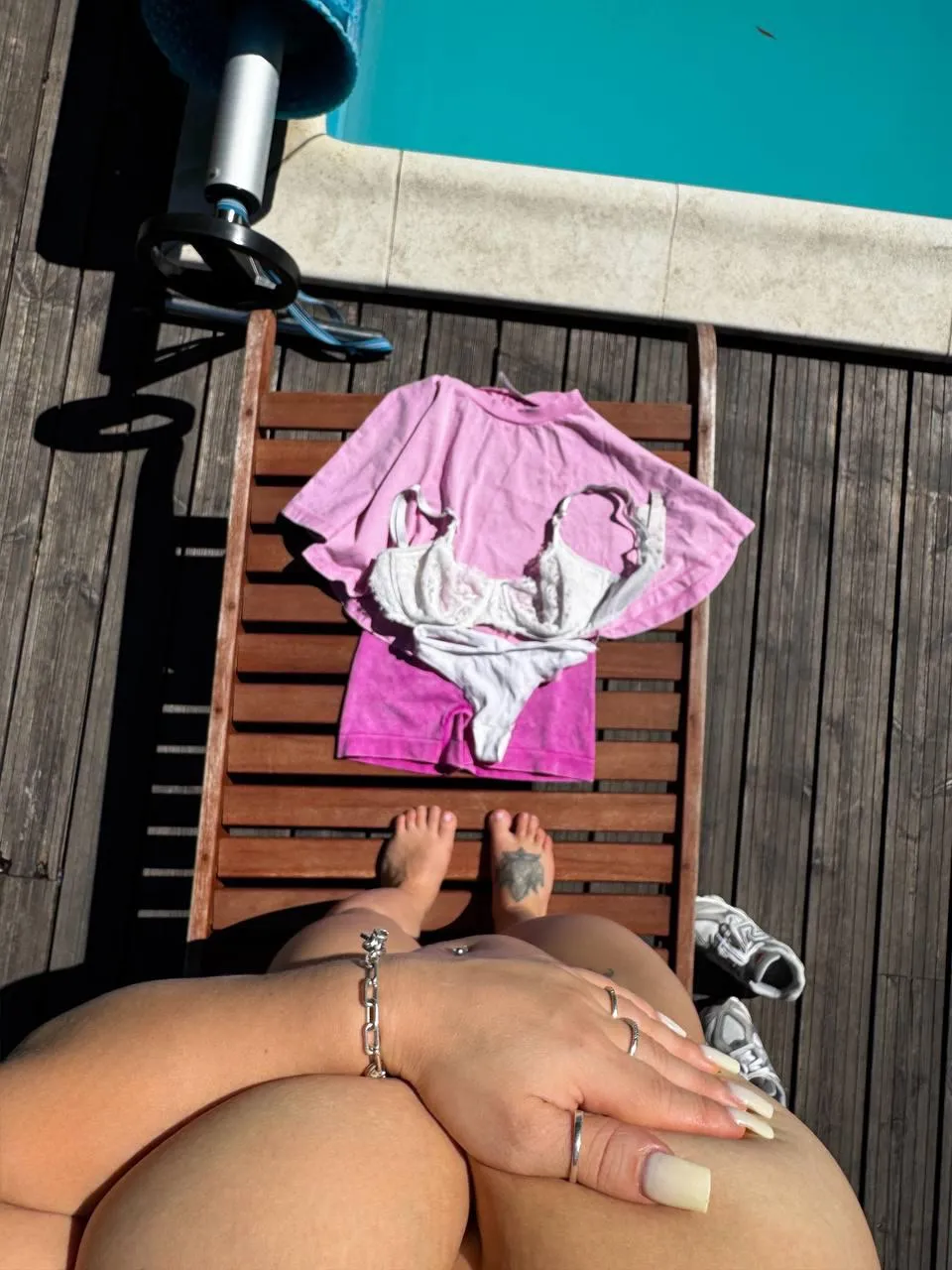 Bare vibes by the hotel pool