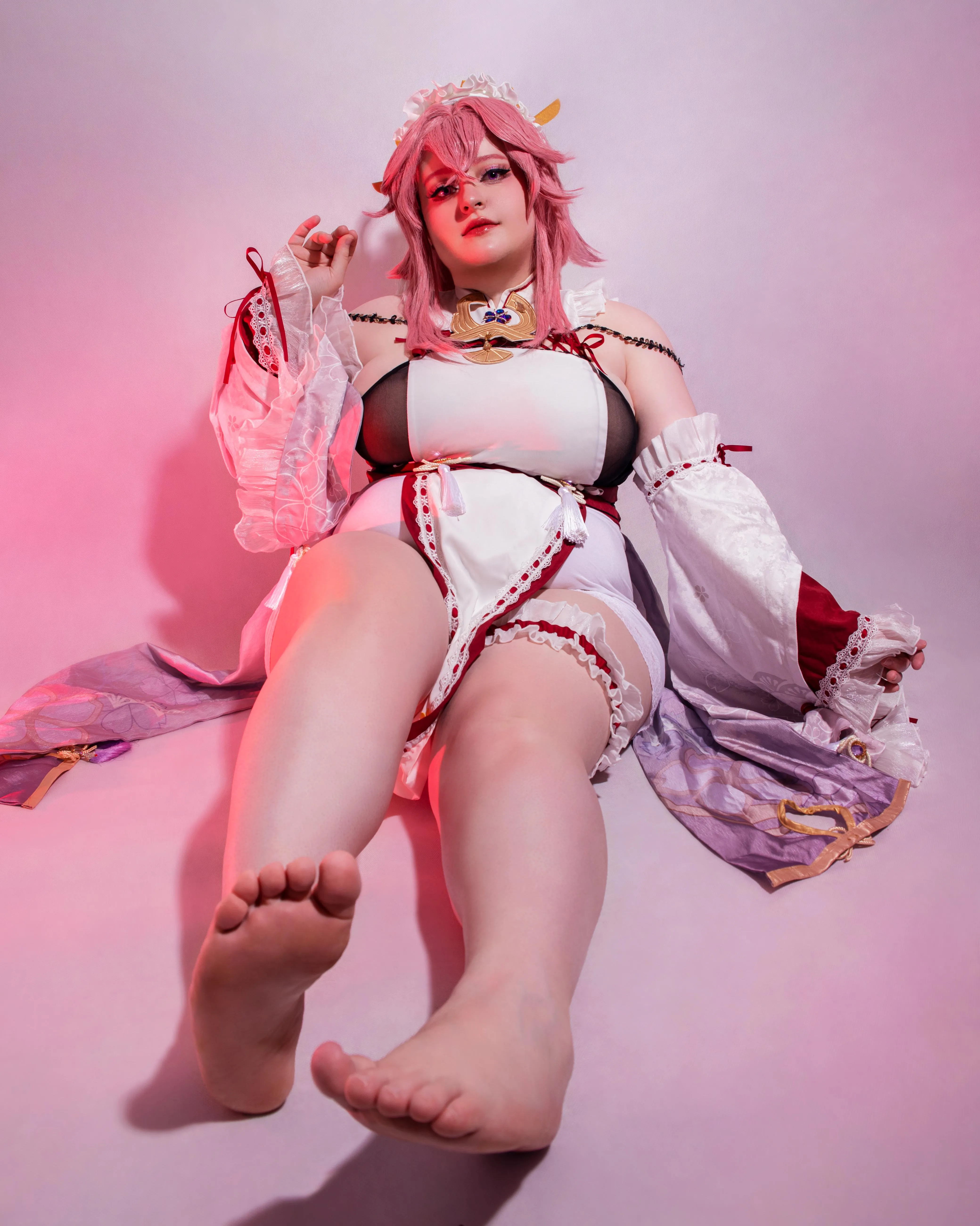 Maid Yae Miko by holldzia