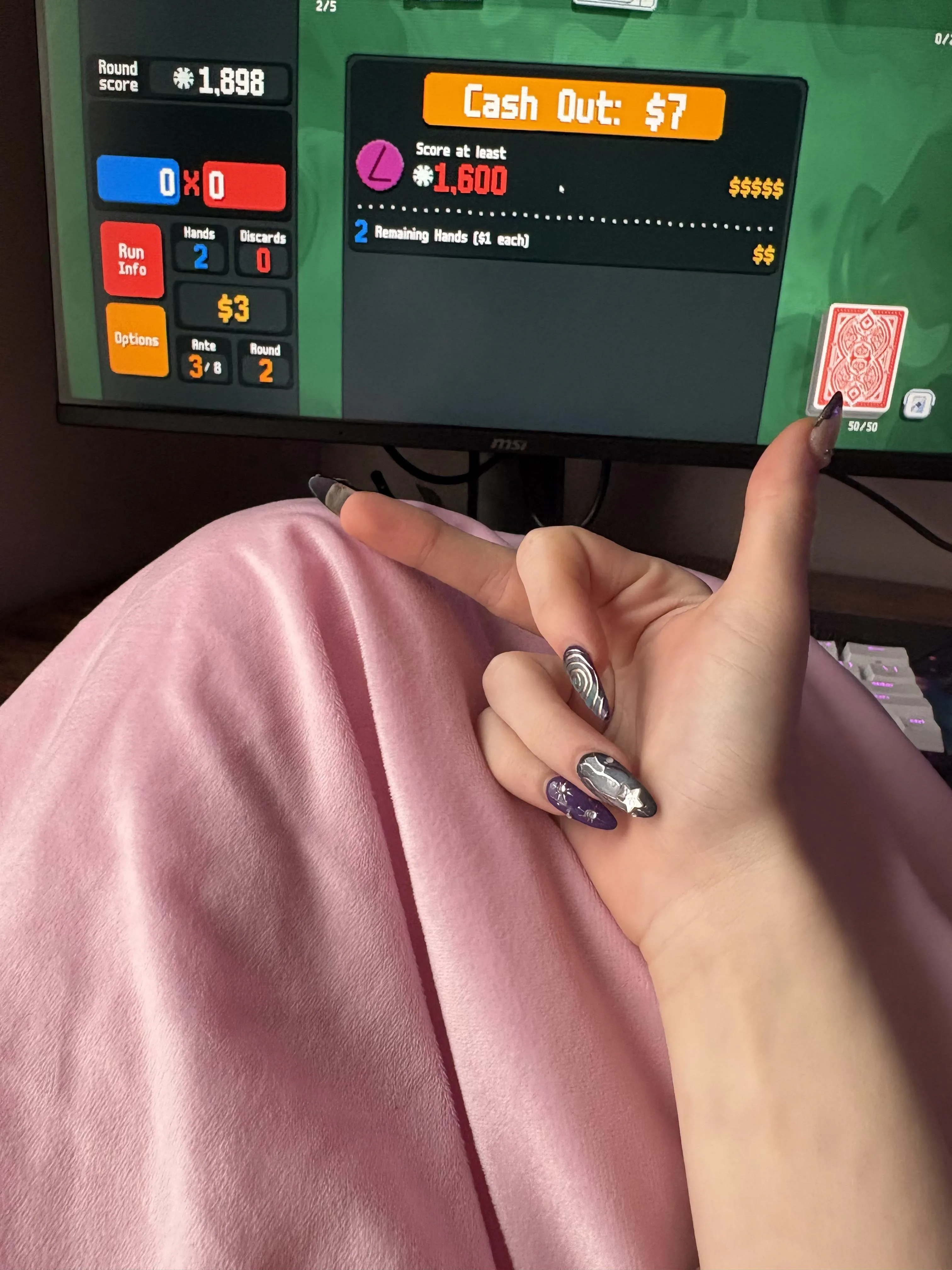 send while i play 😘