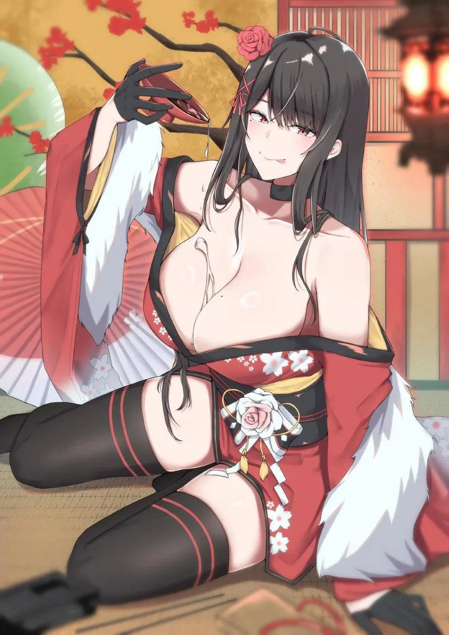 Setsuka You spilled something….