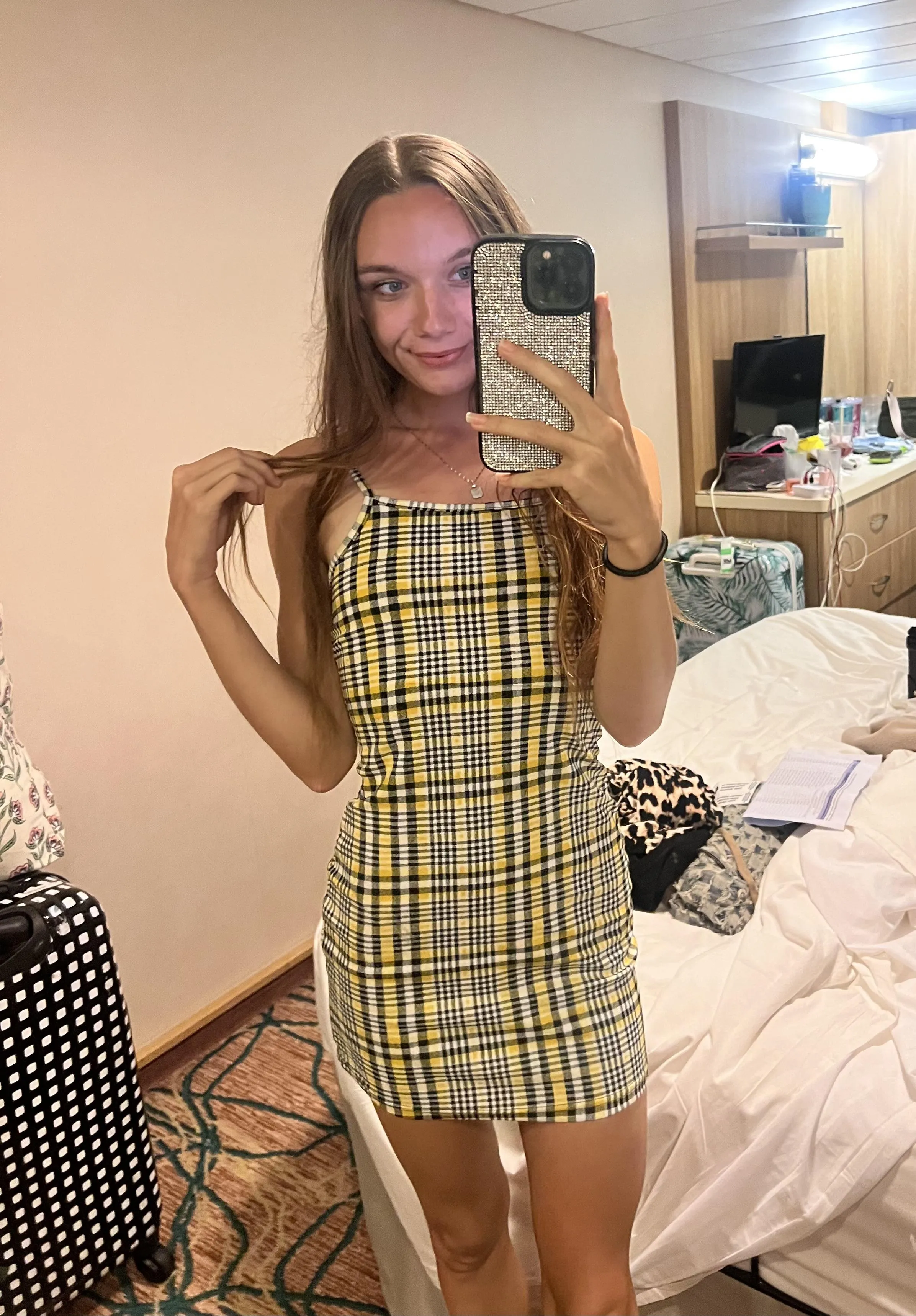 Covered in my favorite dress 🌟