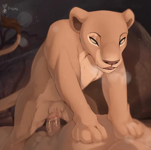 Pinned Ya (VkSuika) [The Lion King, M/F]