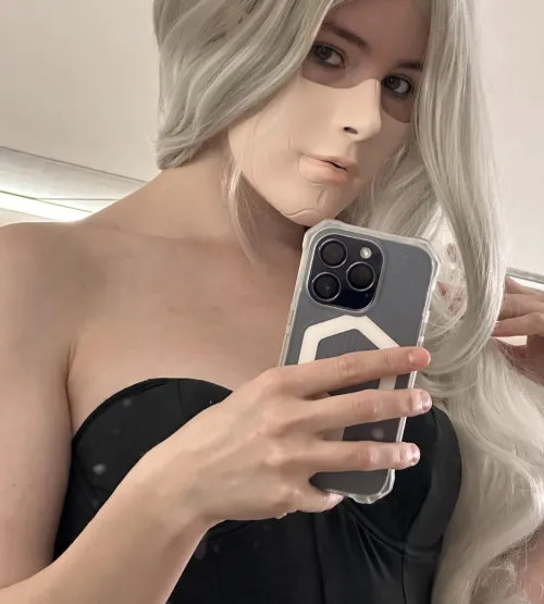 The blonde is my claim to fame