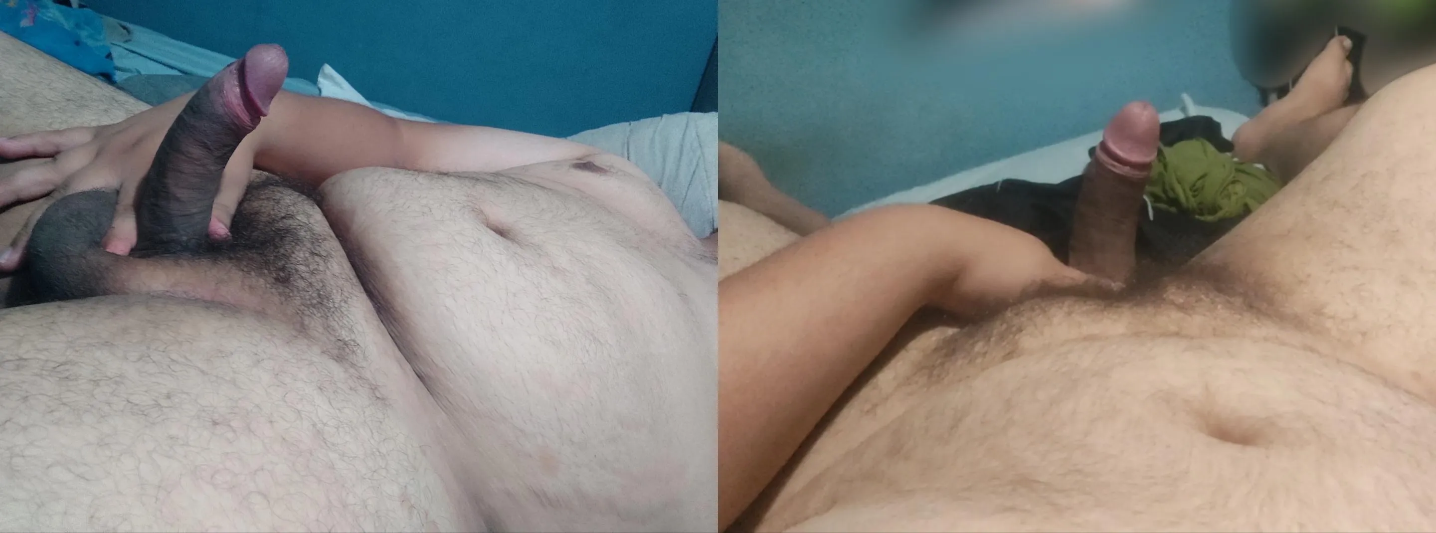 Took these after a shower