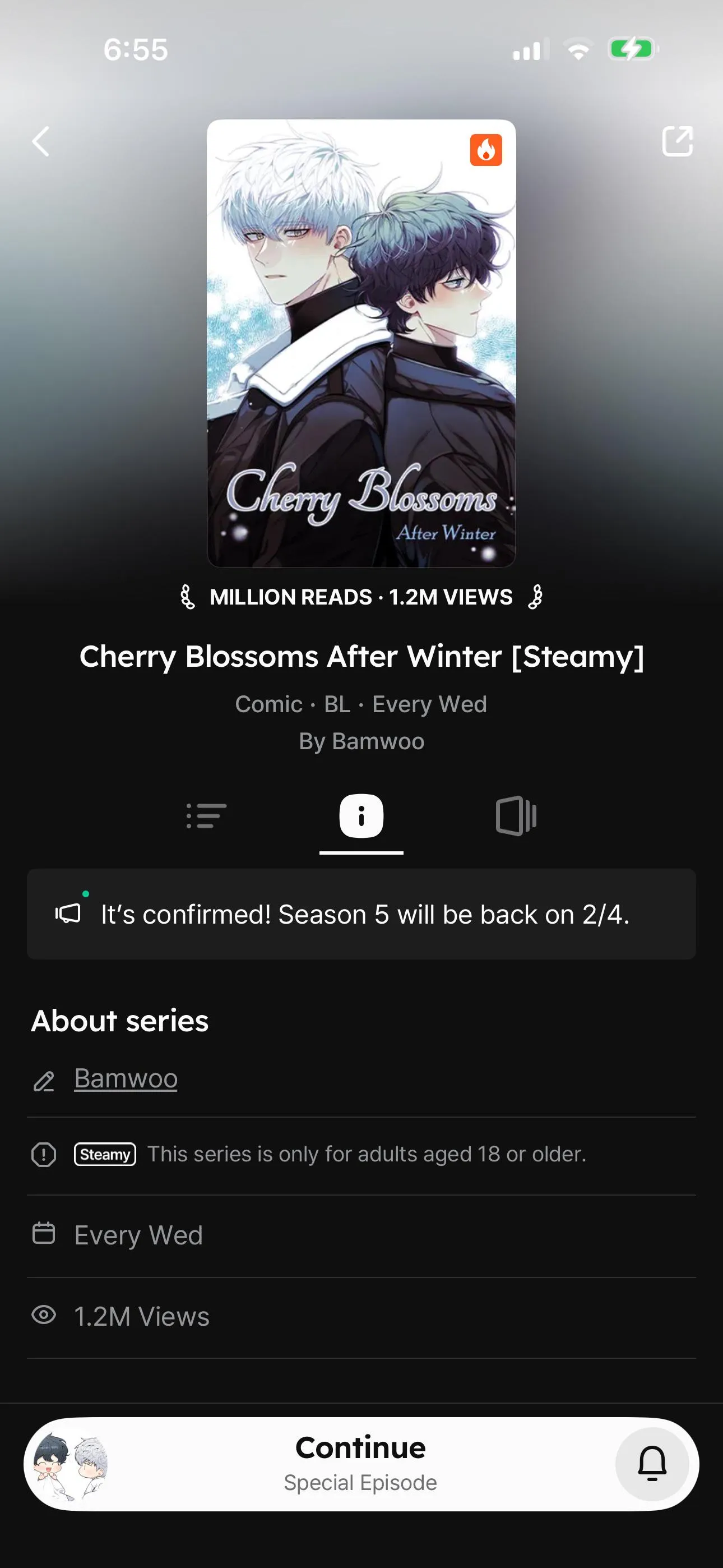 Ahhhhh they’re coming backkkkkk! [Cherry Blossoms After Winter]