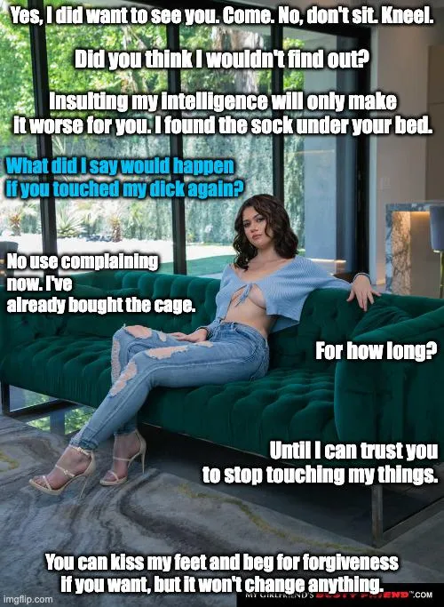 Did you think I wouldn't find out?