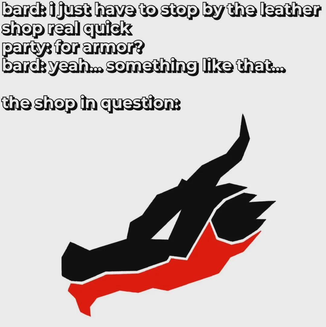 I bet y'all will get the reference.