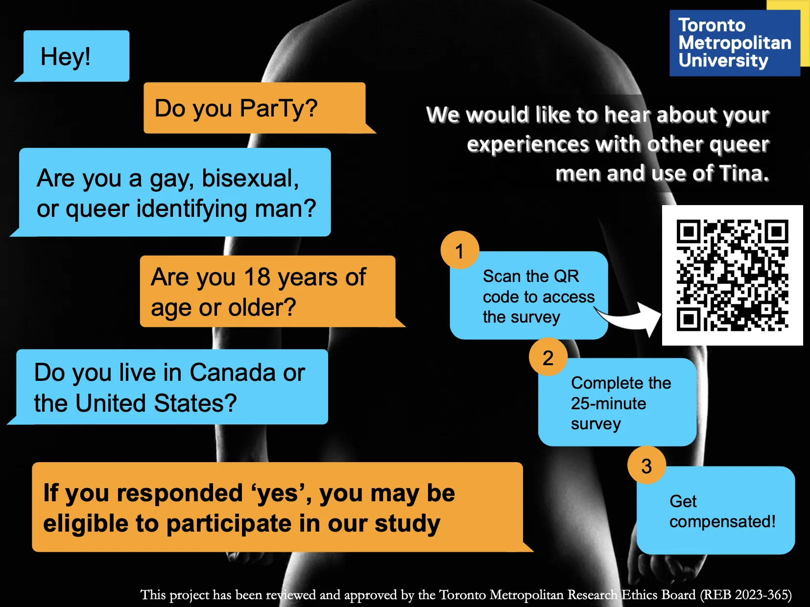 Seeking gay, bisexual, and queer guys for research study