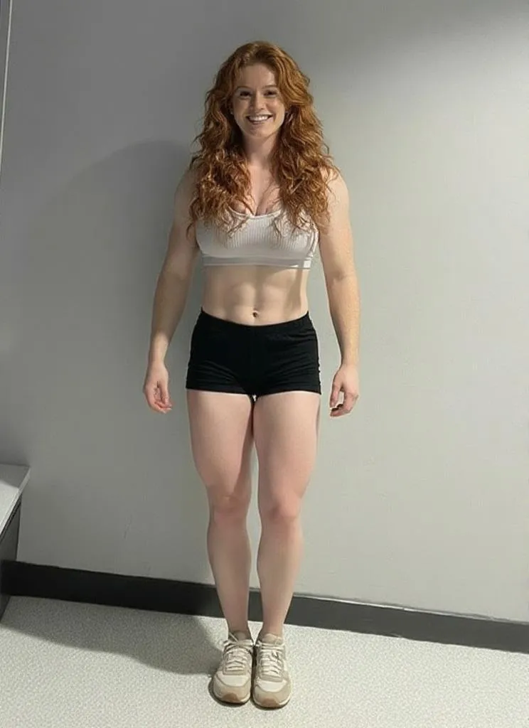 Still wishing you went to my gym. Straight girls go in the locker room, lesbians come out