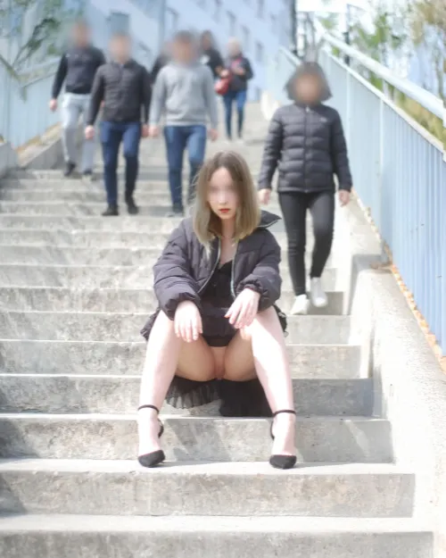 Artistic provocation as a bold Ukrainian model 😈 One of my favorite daring sessions