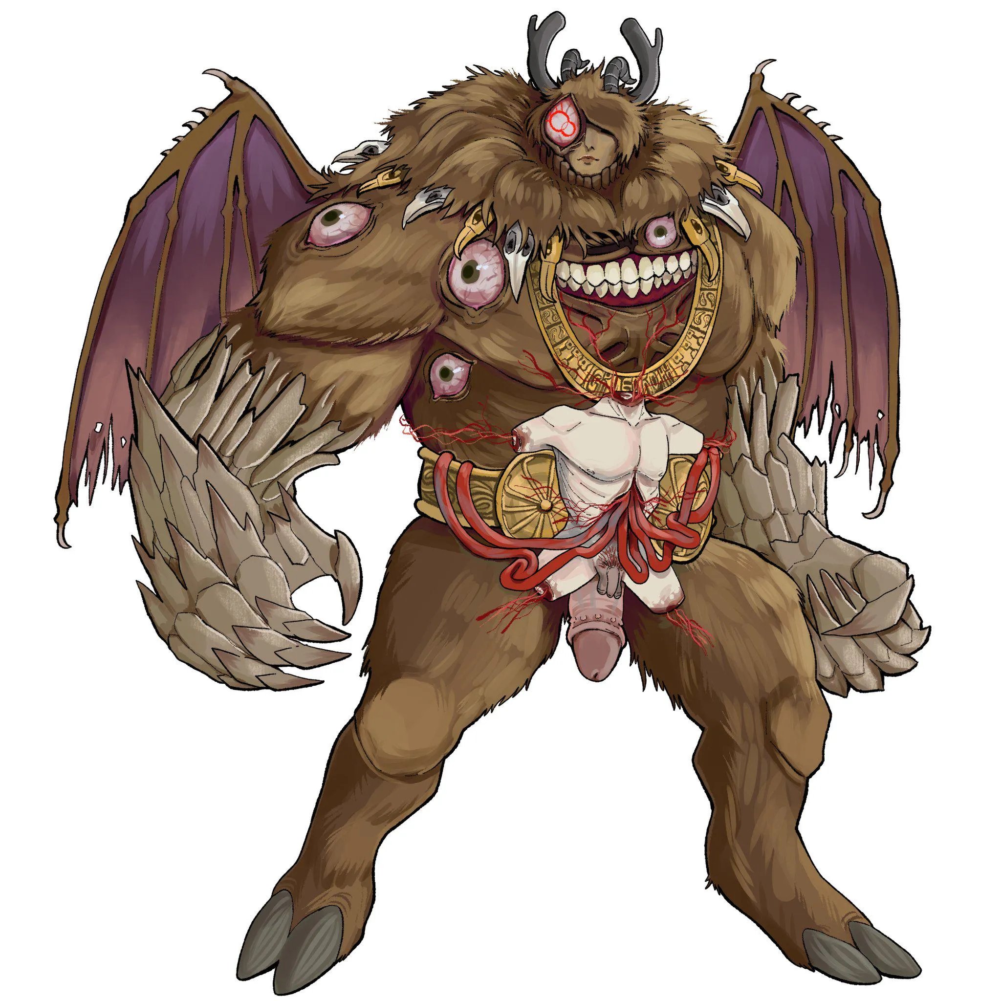 Gro-Goroth, God of Destruction from Fear & Hunger by ramen_broken