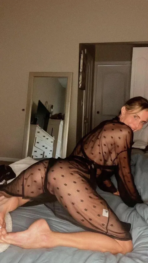 I love wearing sexy lingerie