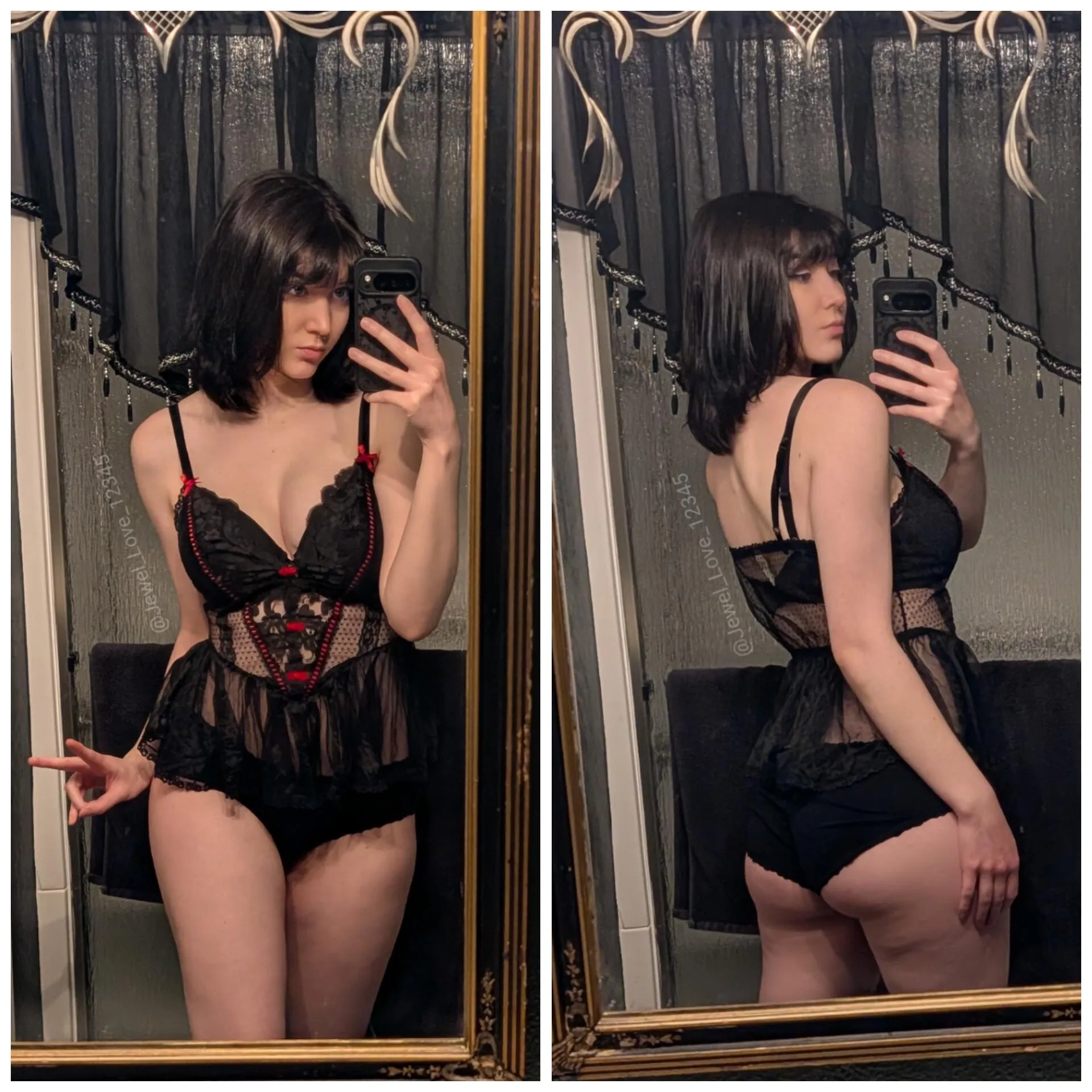 Front and back view, which do you prefer? 😘