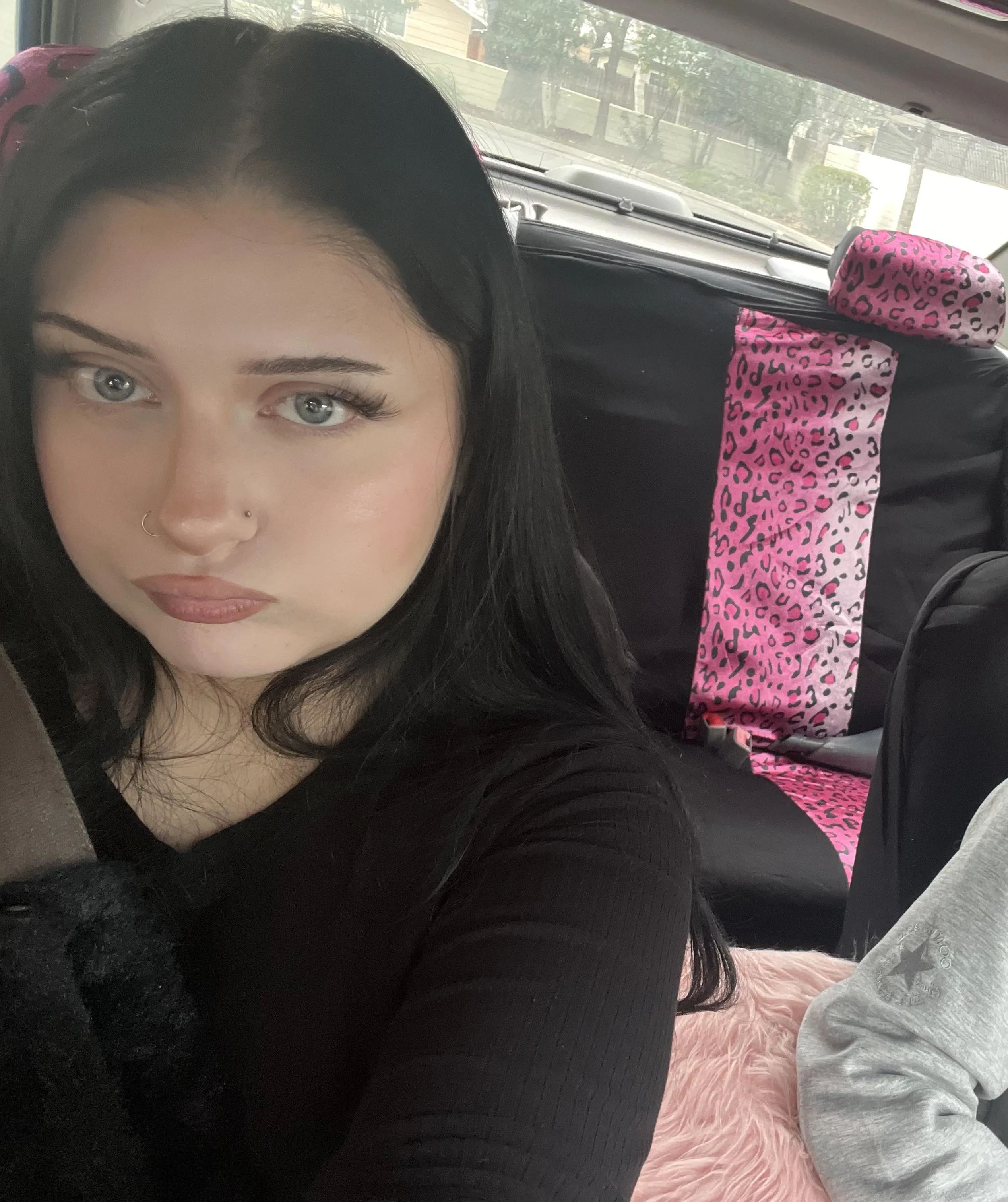 i actually have the cutest car ever 🩷🐆