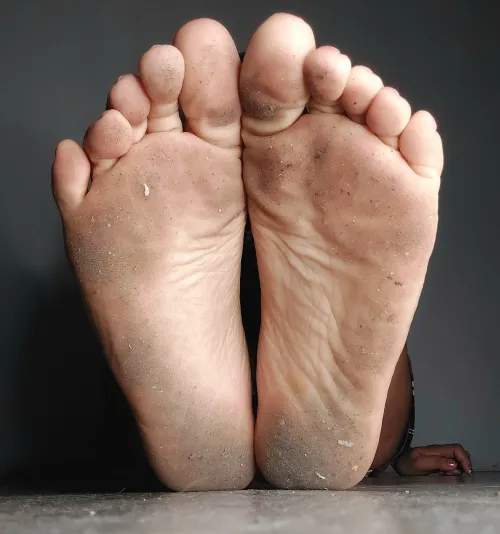 I really went to town on them, haha...who can clean them for me?