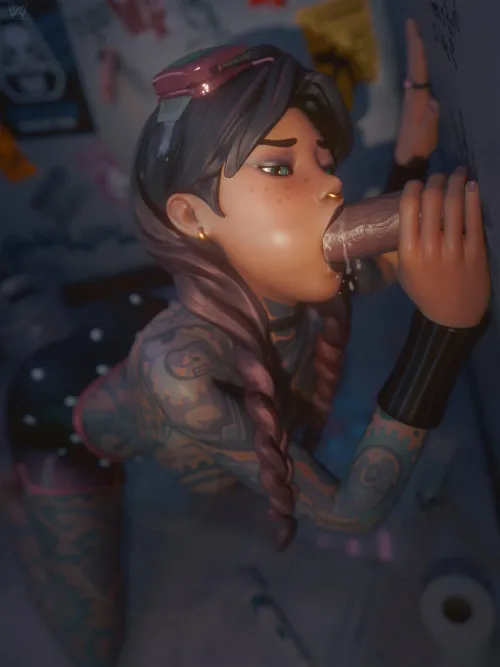 Jules glory hole (wiccnsfw)