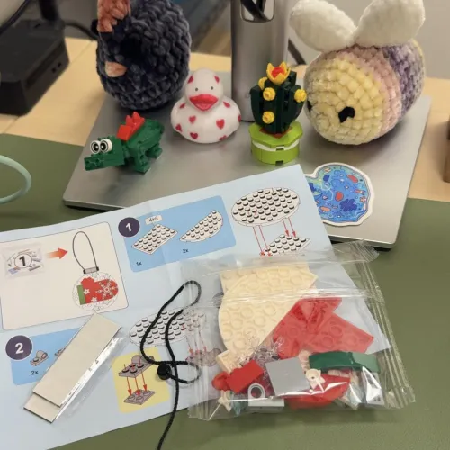 My work gave me a Lego ornament! 🎄