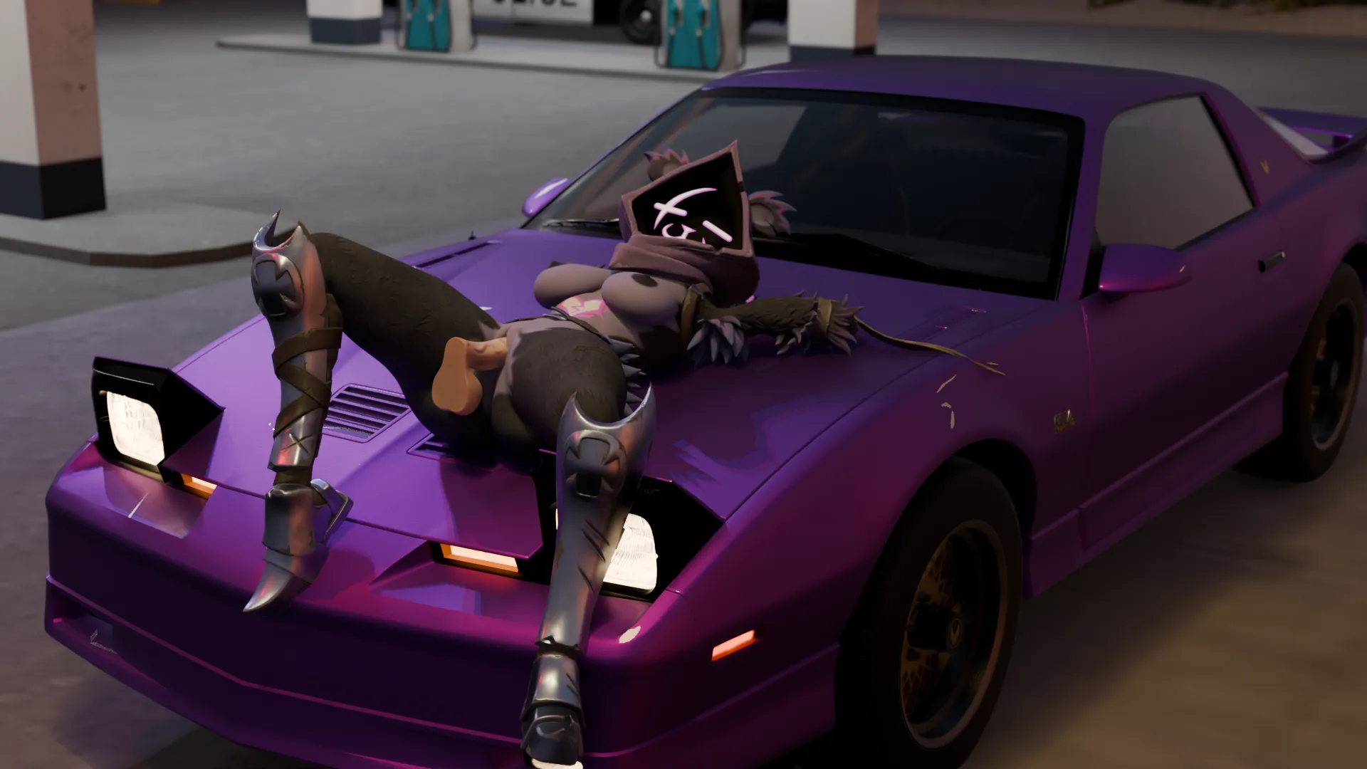 Raven Team Leader needed some quick fun  [Shoddy-Alt/NSFW_bacon]