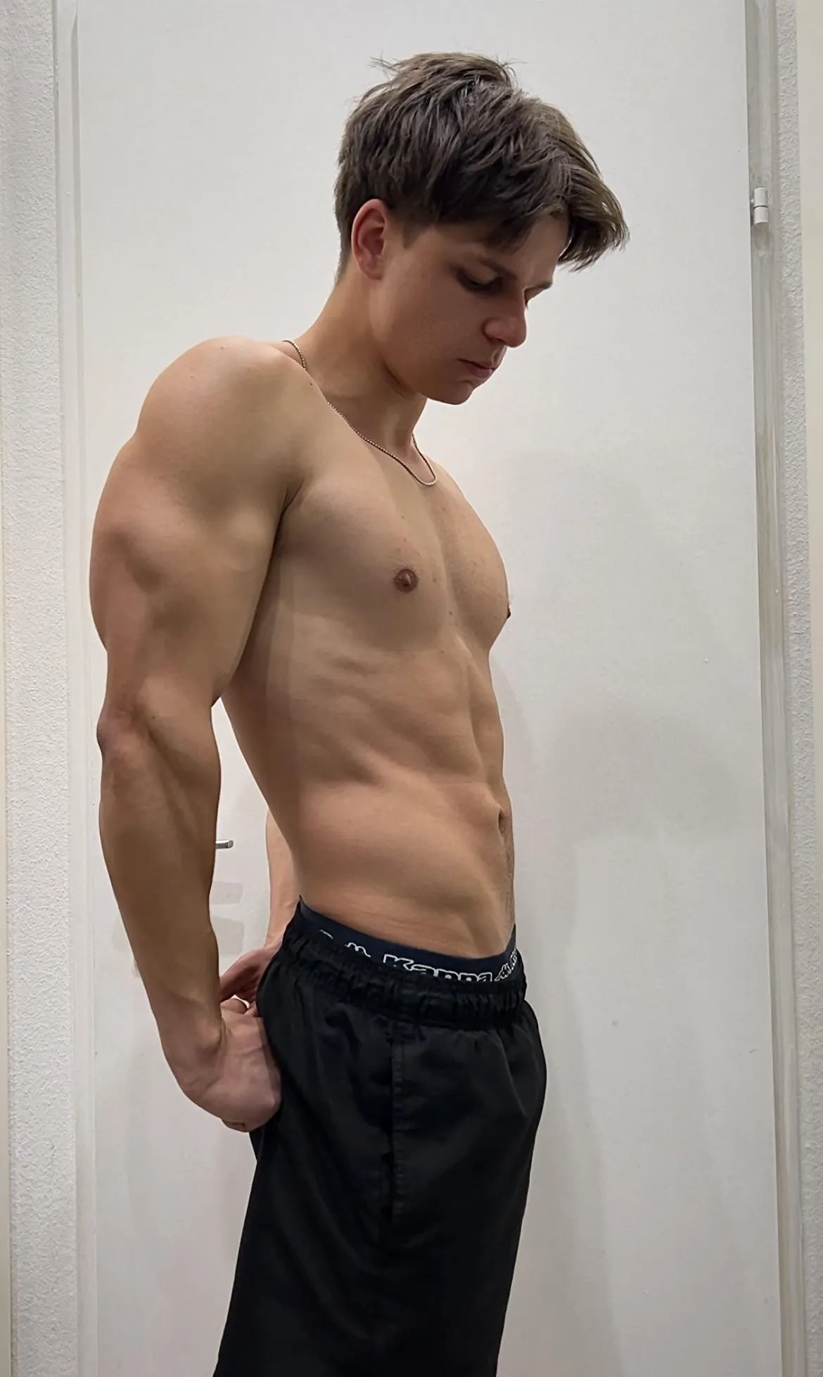 Would you suck on gym bros nipples?
