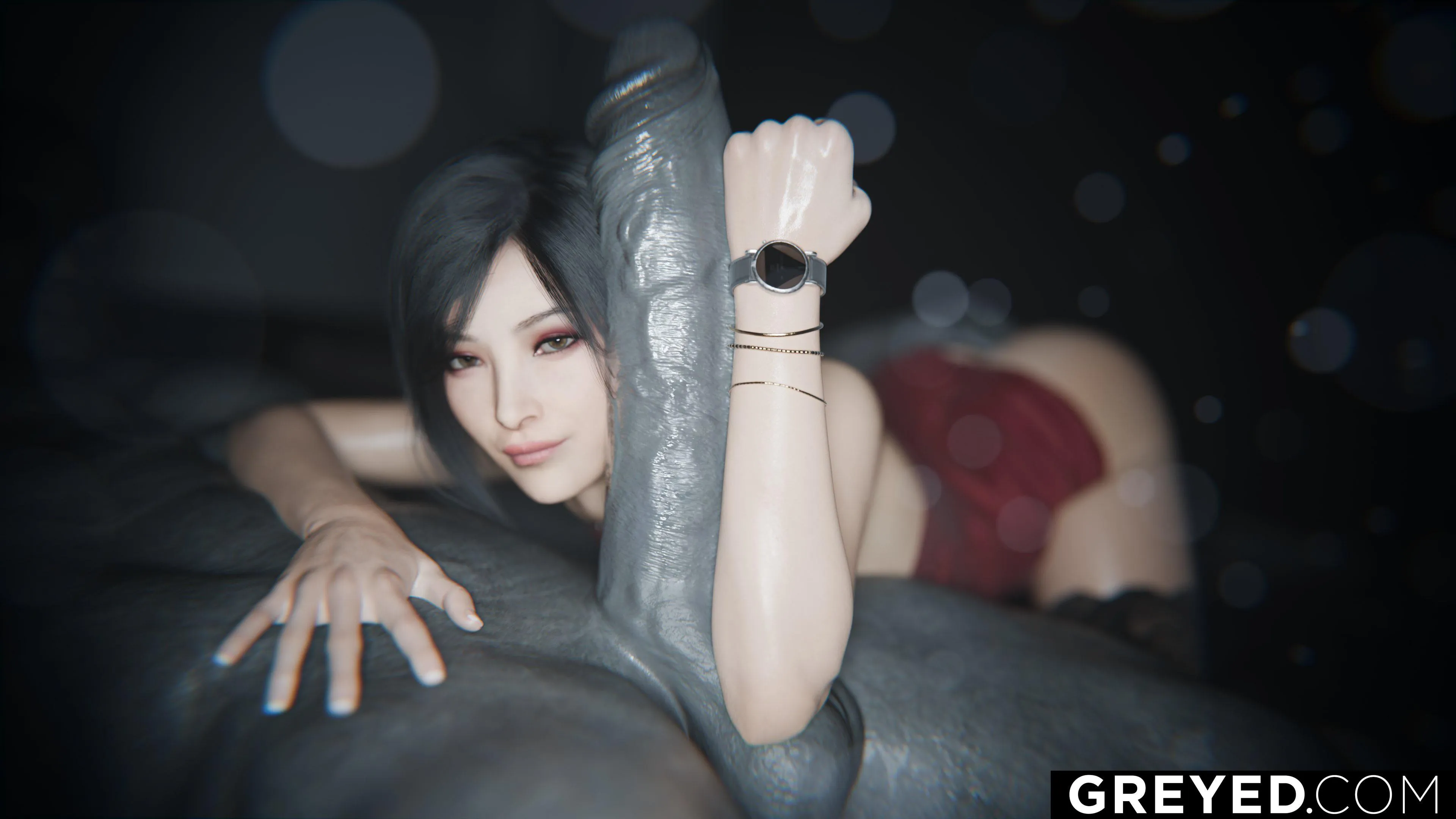 Ada measures her new Master (Stephanie)