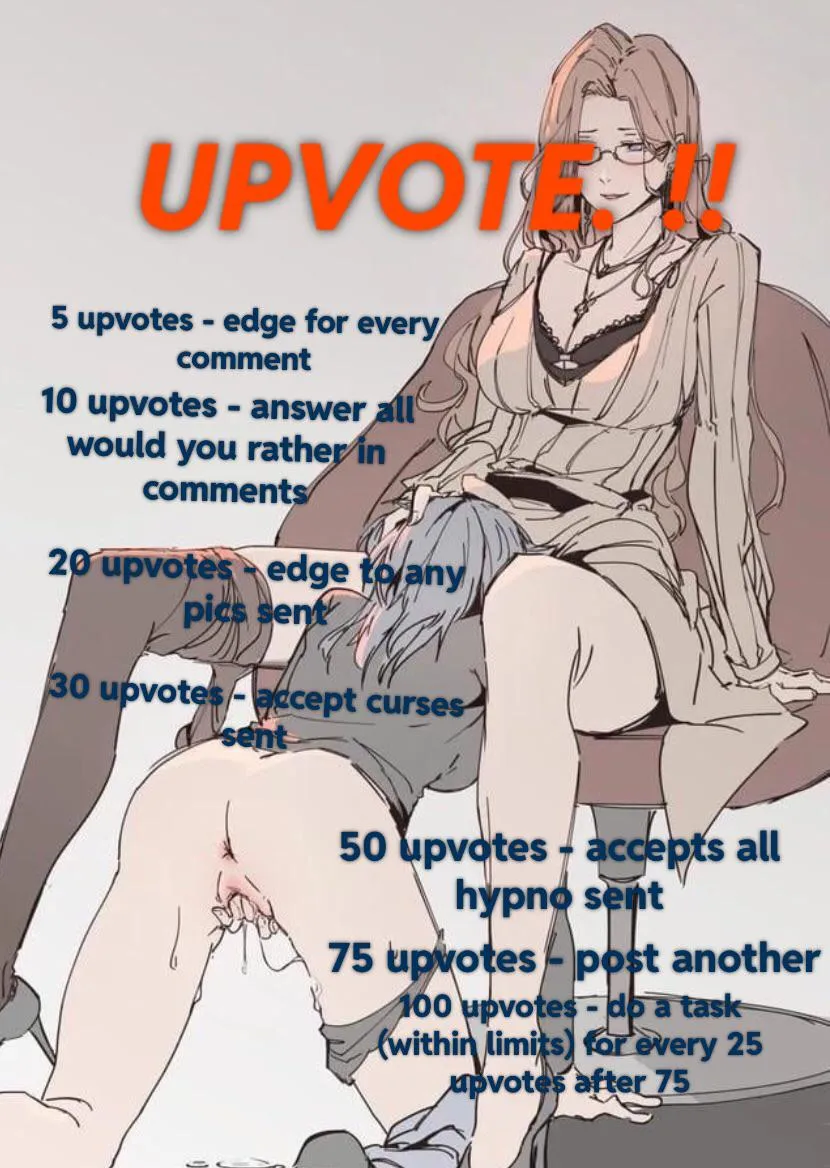 as per u/_Queen_of_Diamonds i wasn’t allowed to cum unless i post this >.<