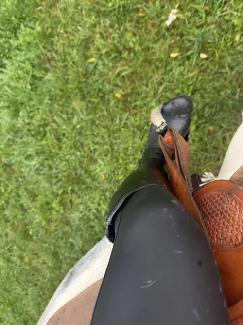 U like my Rubber Boots and Breeches?