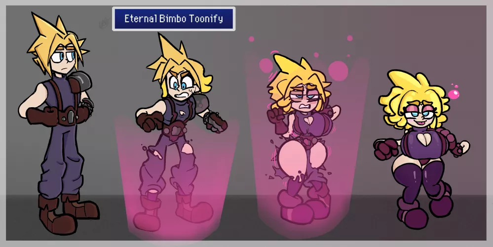 Sudden attack! (Cloud toon tf) (by me)