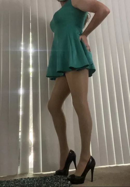 Anyone want to humiliate me for not wearing a cage in this dress?