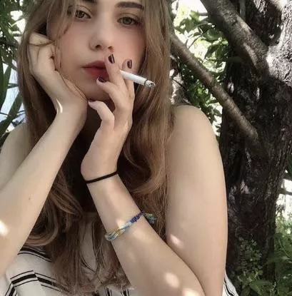 Smoking cutie