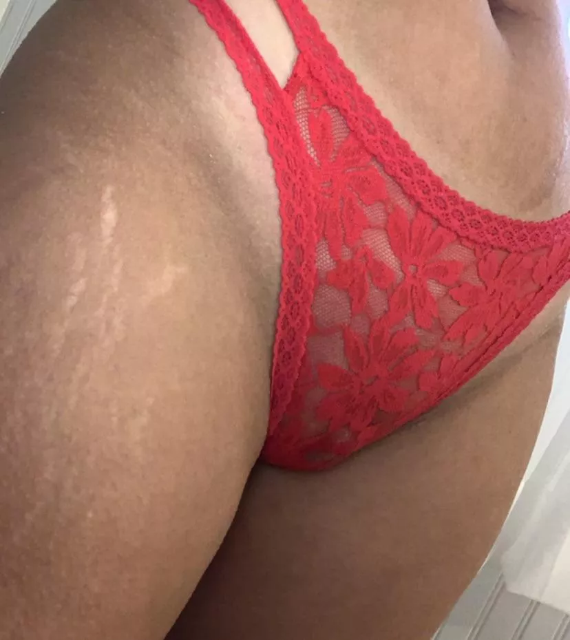 My favorite red thong 😈