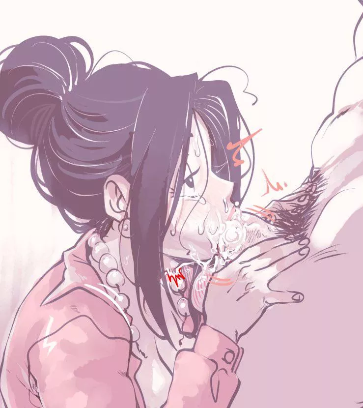 Chichi loves the taste of cum