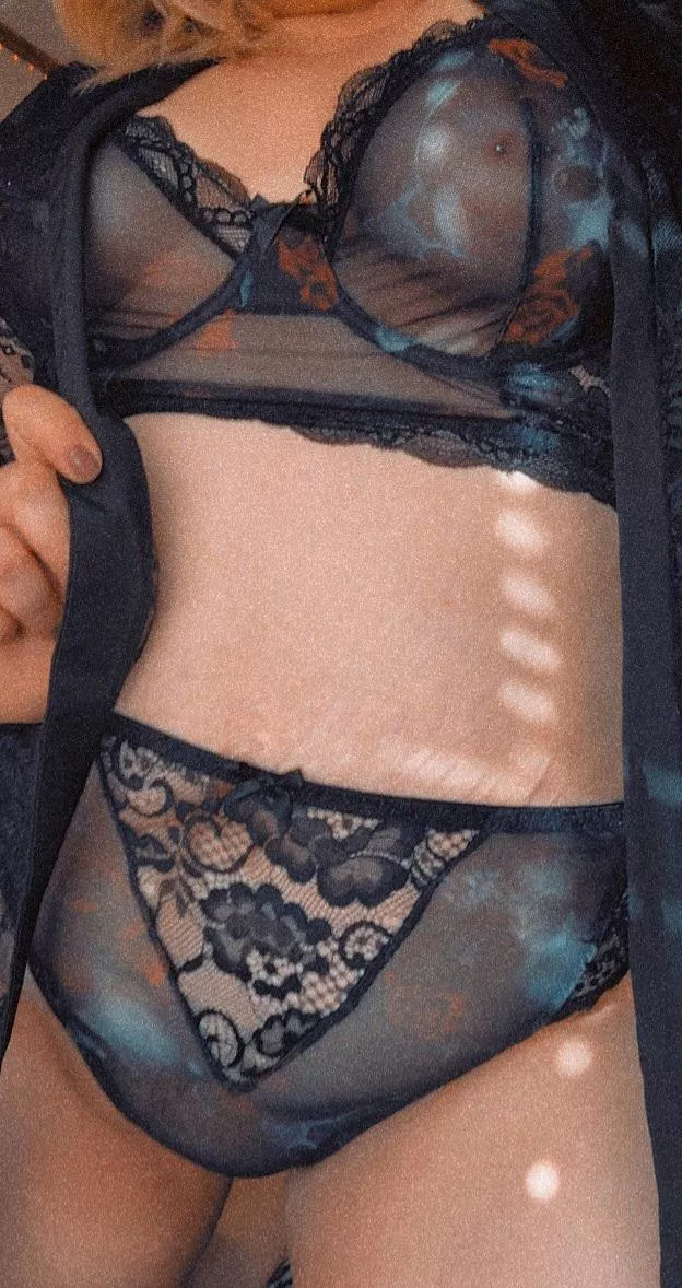 See-through and lace? ๐ค๐ See-through and lace? ๐ค๐
