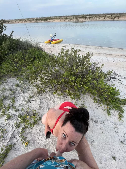 Had to pull off for a quick snack 😈