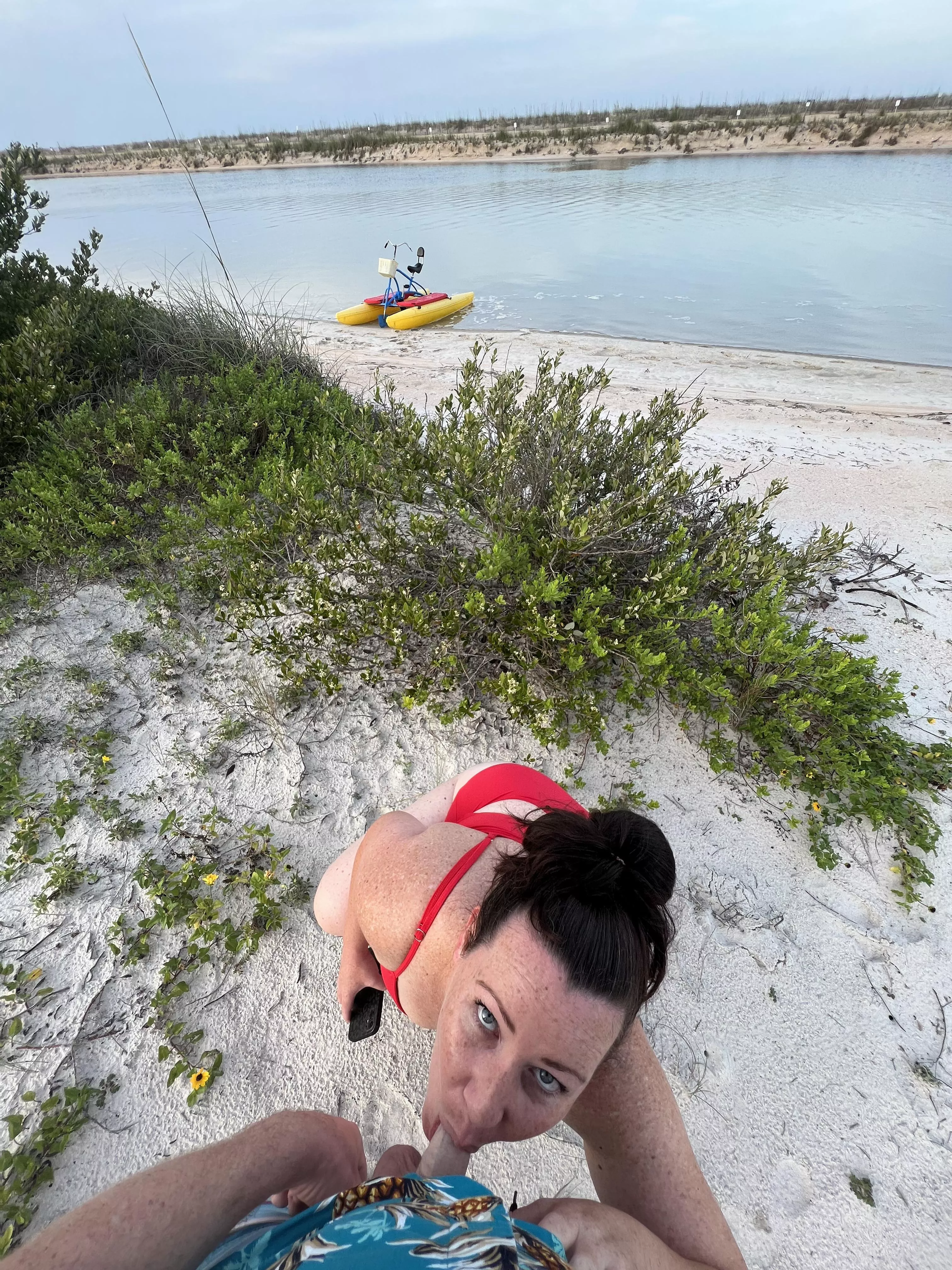 Had to pull off for a quick snack 😈