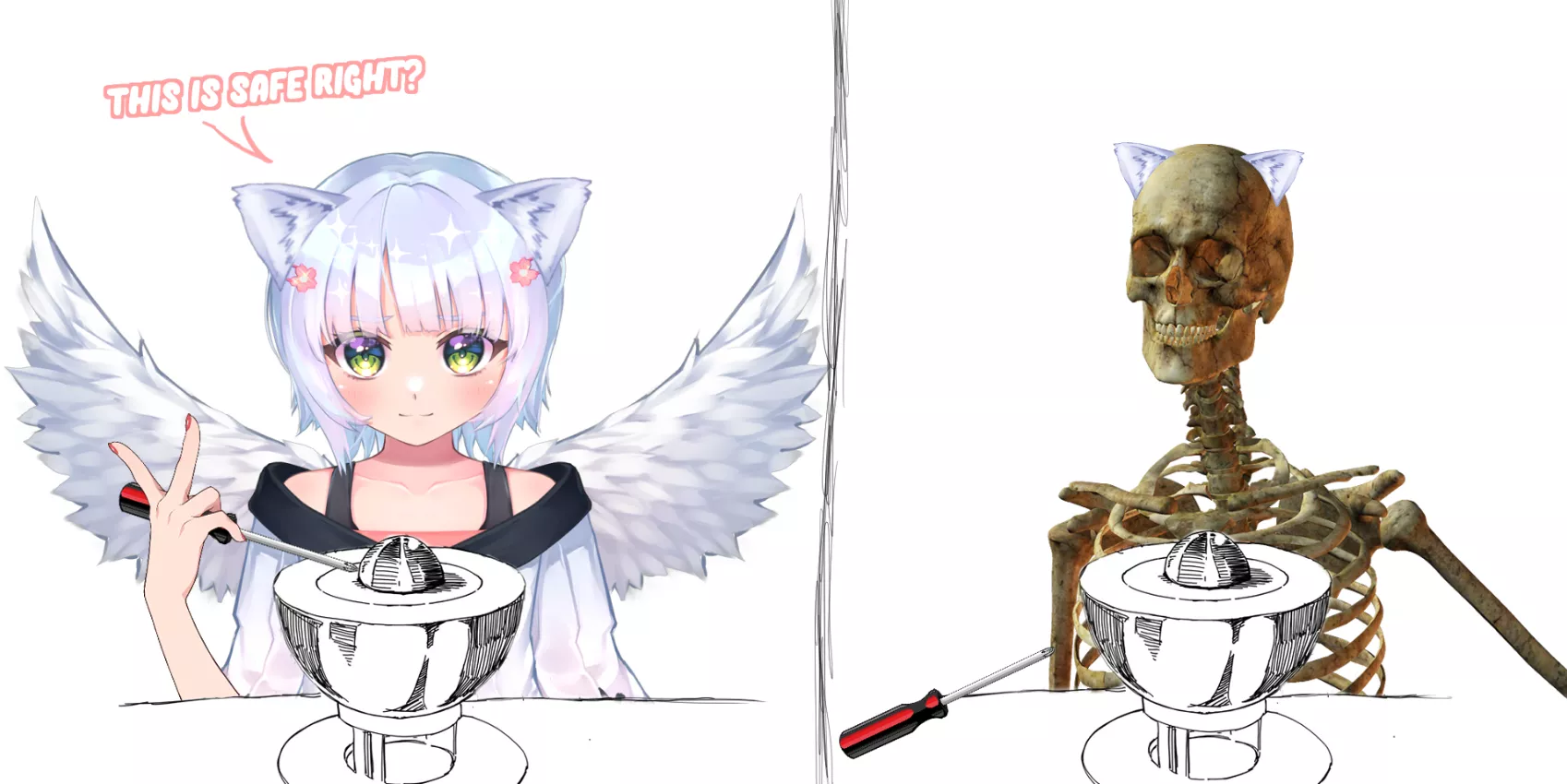 I found this funky ball! wanna poke it with a screwdriver?