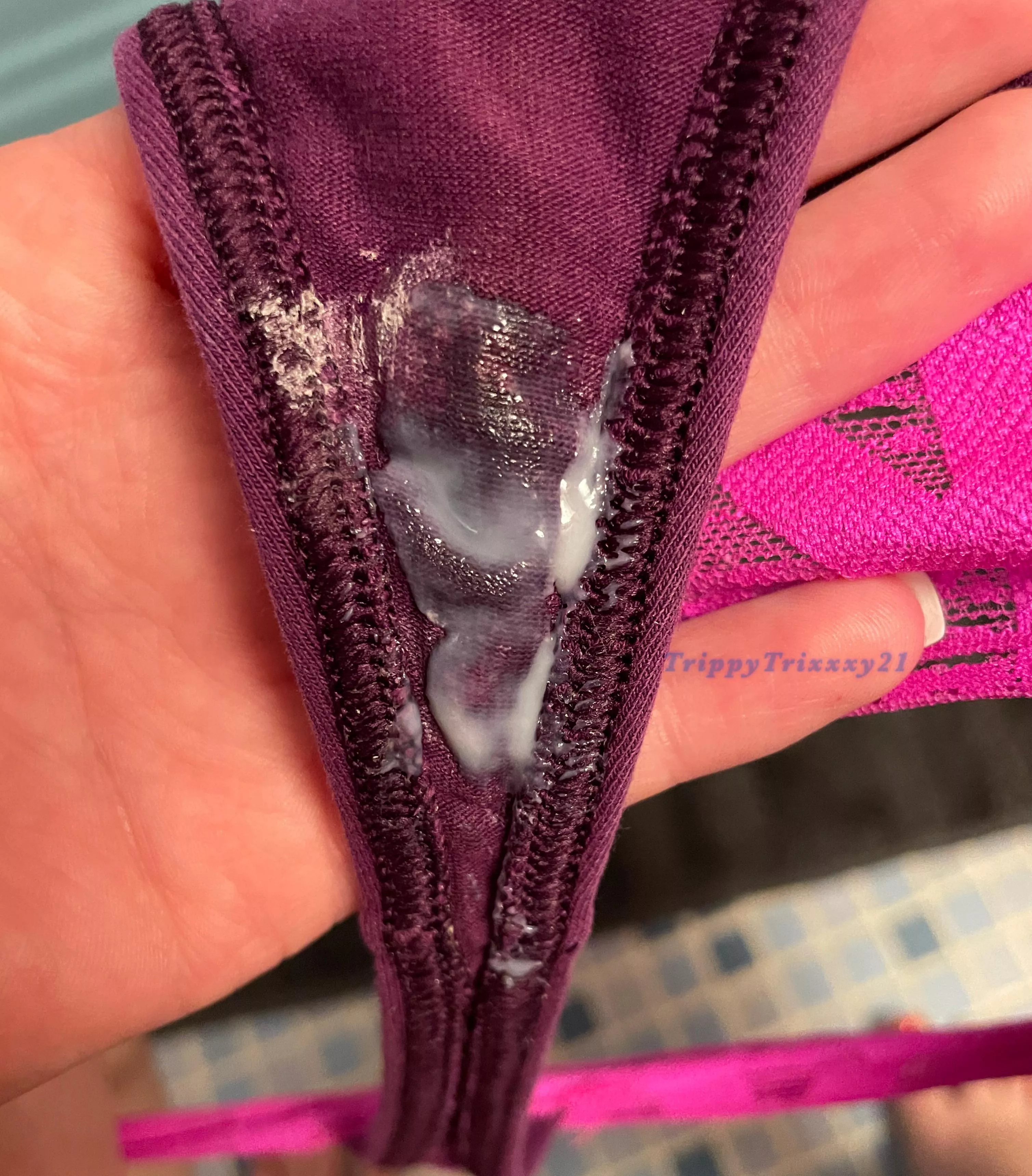 Sweet , sweet Two day wear - ready to be someone’s new chew toy 😏💦 Sweet , sweet Two day wear - ready to be someone’s new chew toy 😏💦