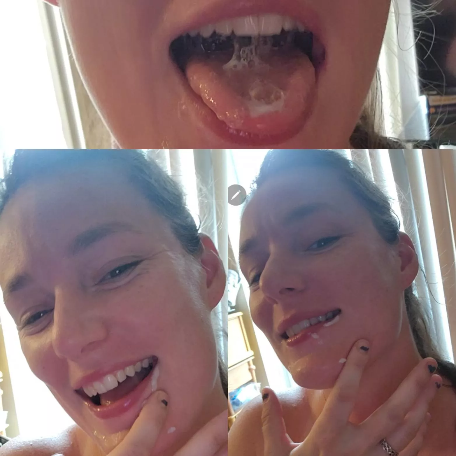 I do love cum can't you tell!? I do love cum can't you tell!?