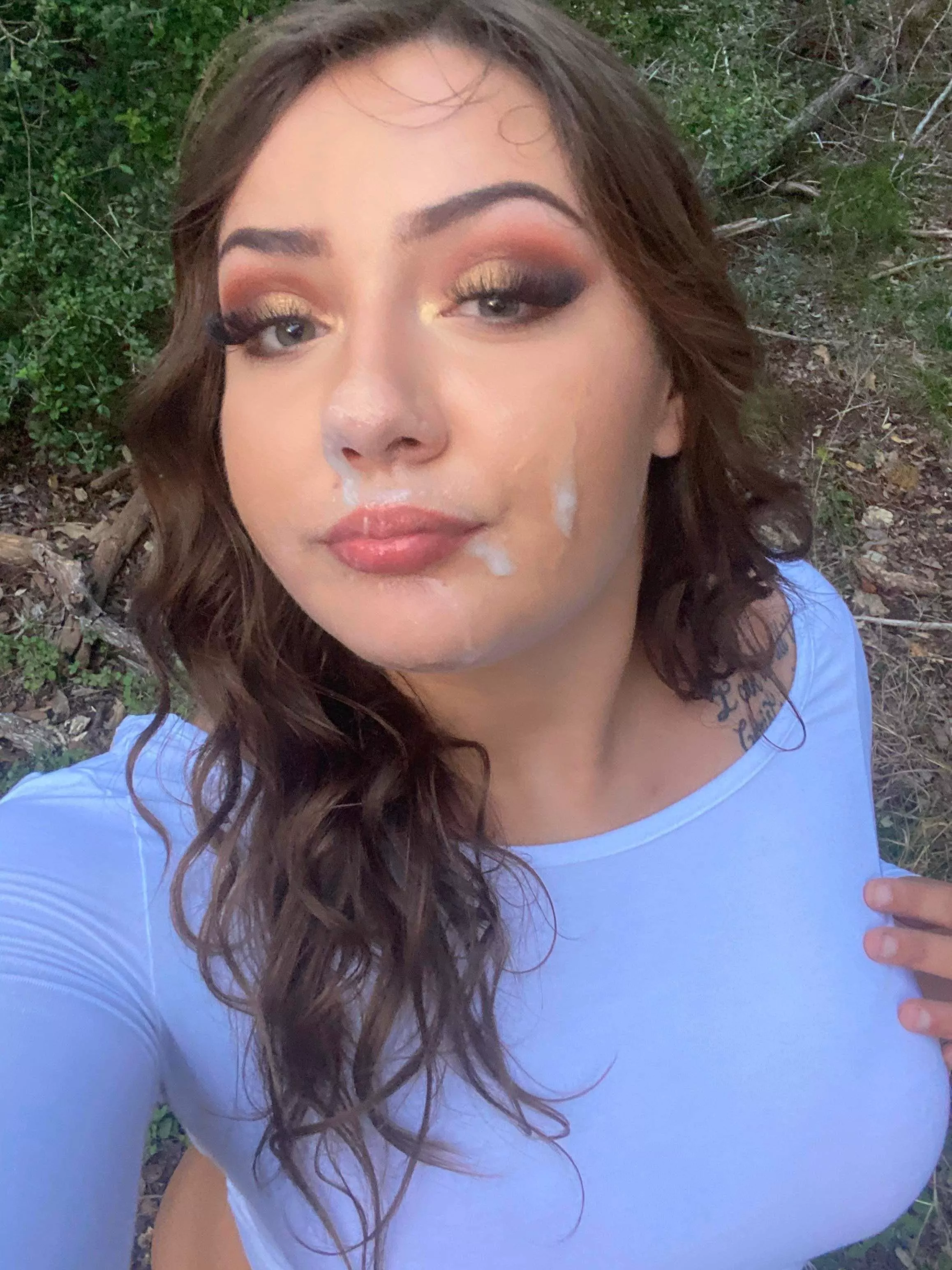 I’m the prettiest when I’ve got cum dripping down my face.