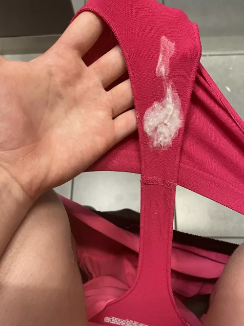 [Selling] custom creamy panties 💦👅 this was ONE day😳 book while the bookings wet-wait I mean good 🙈😂😉