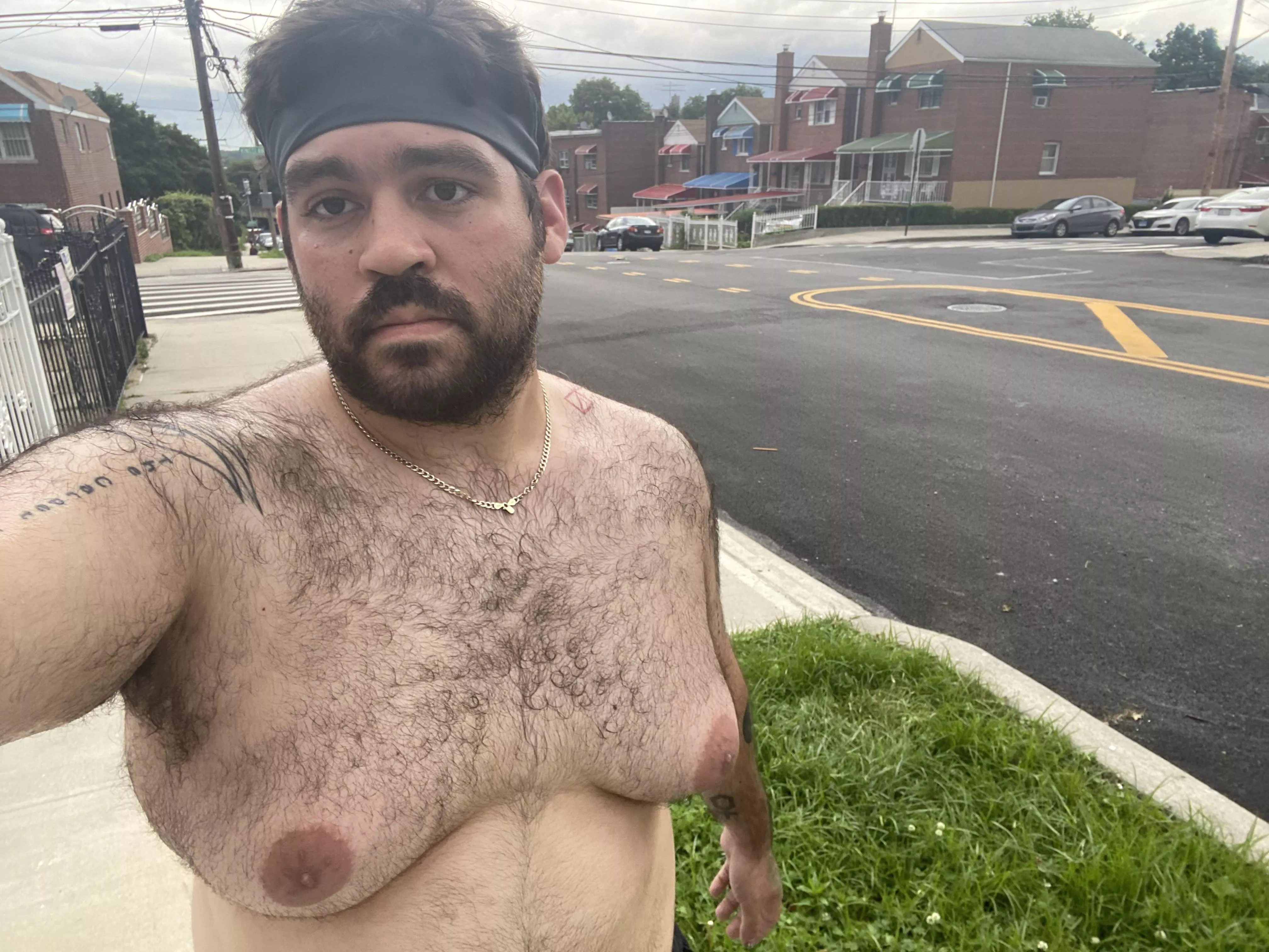 Super sweaty on my run today ^__^