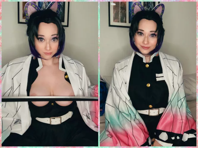 Shinobu’s showing off ;) Shinobu Kochou from Demon Slayer by Cosplaying Cryptid