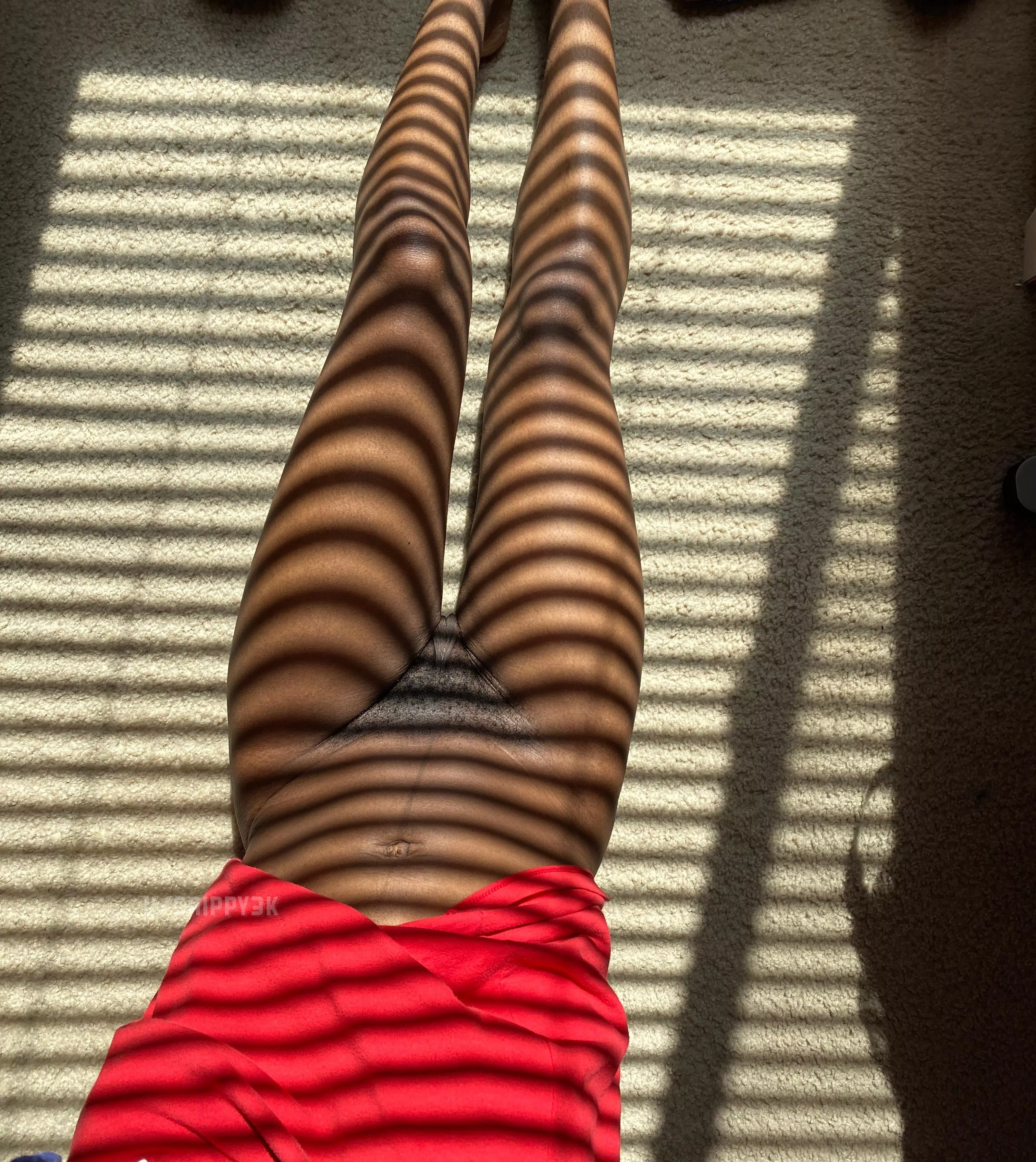 The sun and my pussy said, “Hey!”